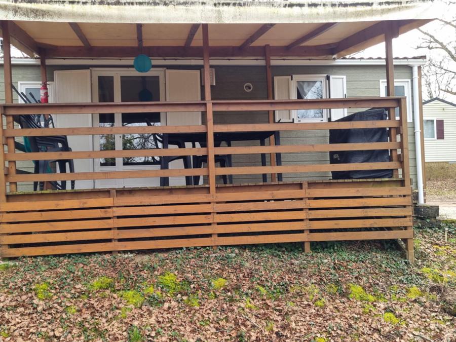Mobilhome 4 personnes - 55 Résidence L'eucalyptus 32m2 Terrasse Couverte, Télévision 1/4 pers 0