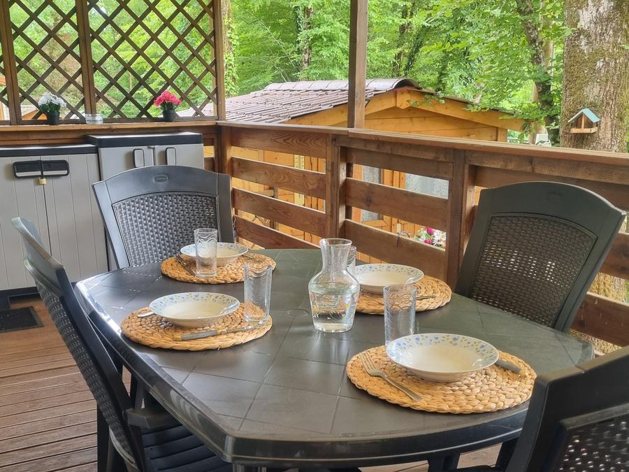 Mobilhome 4 personnes - 30 residence le lavandier 32M2, Terrasse Couverte, Télevision + Lave Vaisselle+ climatisation 1
