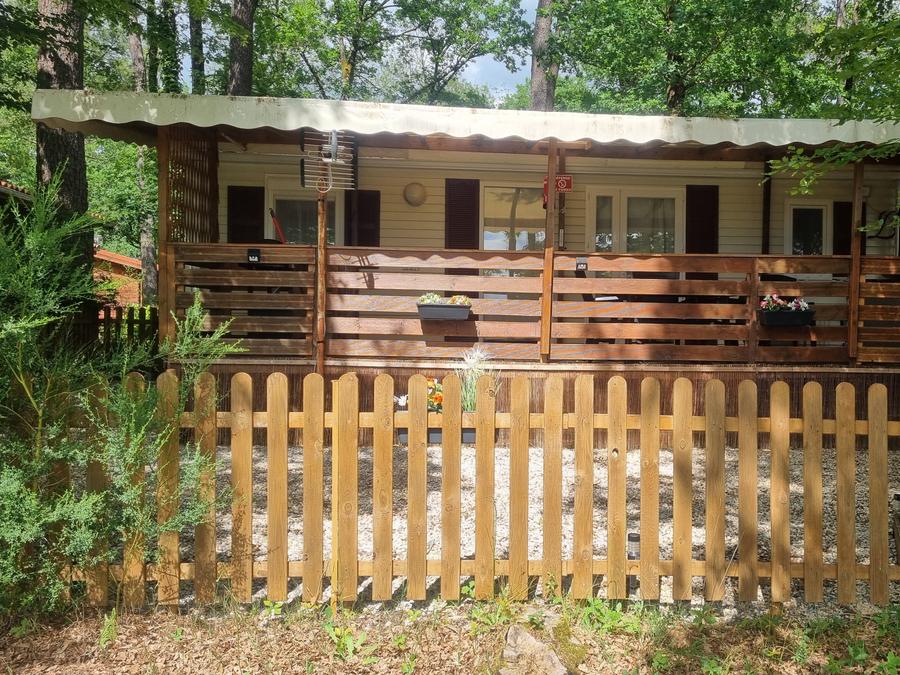 Mobilhome 4 personnes - 30 residence le lavandier 32M2, Terrasse Couverte, Télevision + Lave Vaisselle+ climatisation 0