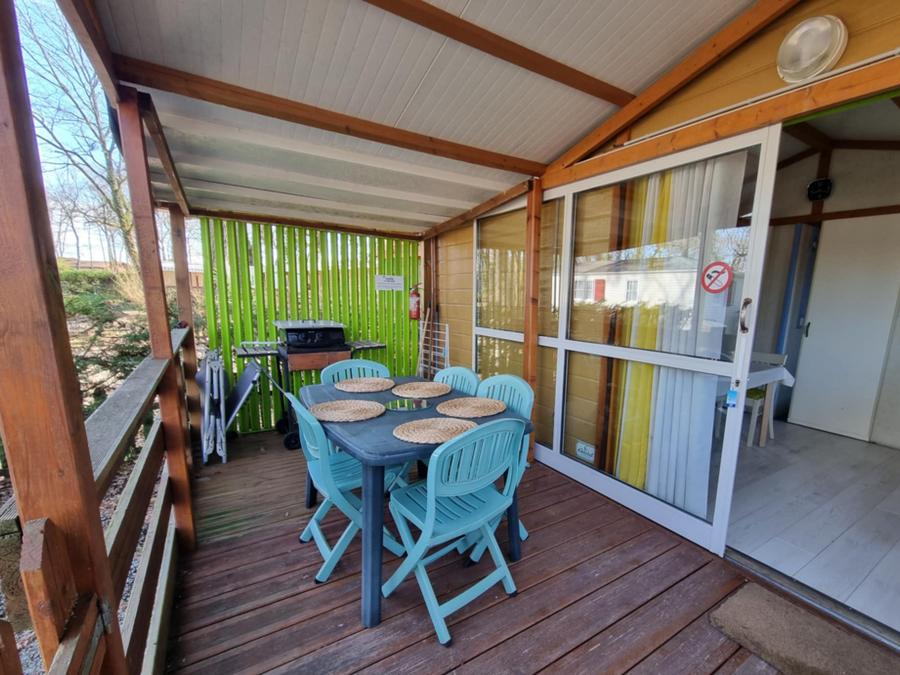 Mobilhome 5 personnes - 28 Cottage Détente 25m² Terrasse couverte + climatisation +Télévision 1/5 pers 1