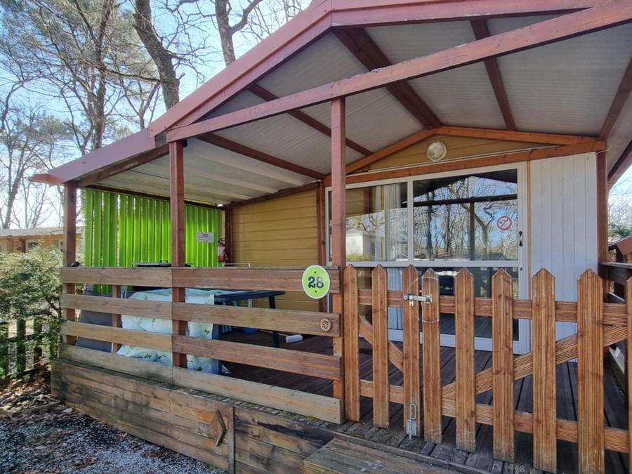 Mobilhome 5 personnes - 28 Cottage Détente 25m² Terrasse couverte + climatisation +Télévision 1/5 pers 0