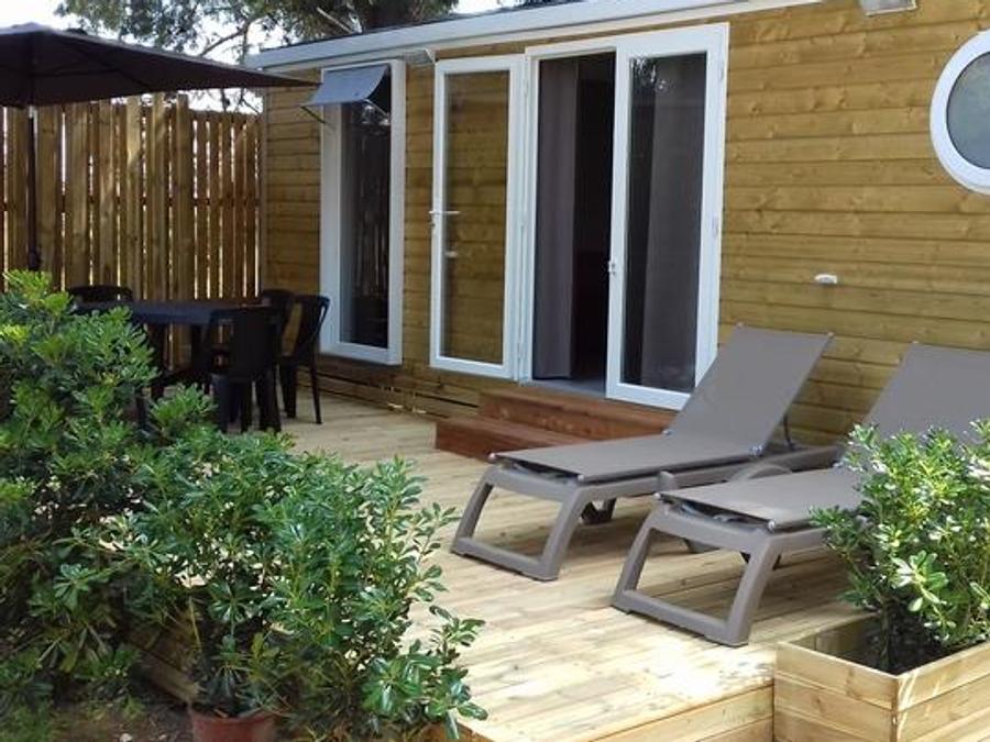 Mobilhome 6 personnes - Lodge Premium 2 chambres 4/6 P 1