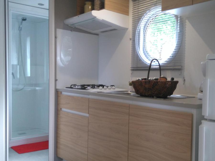 Mobilhome 5 personnes - Lodge Confort 2 chambres 4/5 P 1
