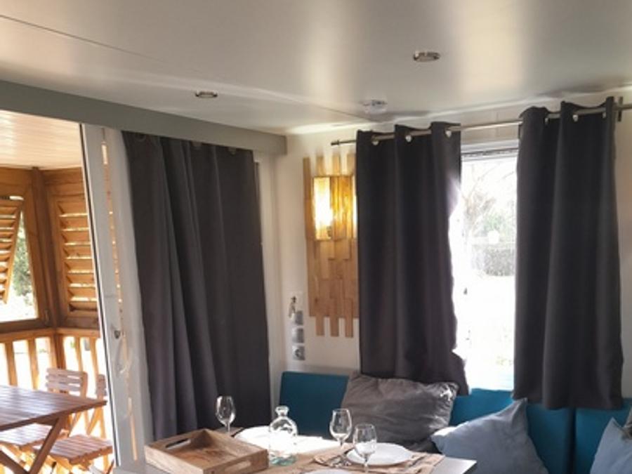 Mobilhome 4 personnes - Lodge Premium 2 chambres 4 P 5