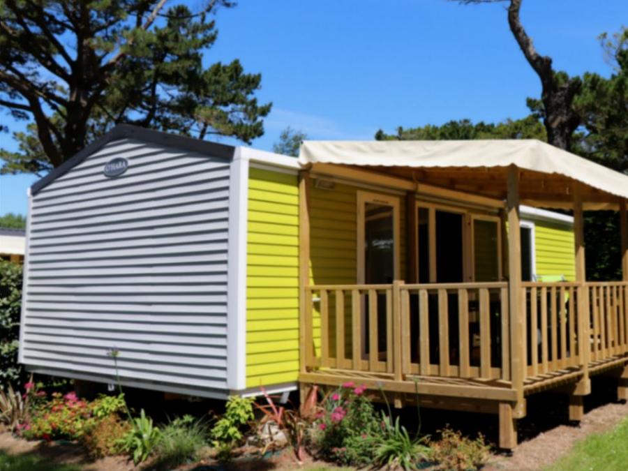 Mobilhome 4 personnes - Cottage Rubis 4 p 2 Ch 2 Sdb **** 5
