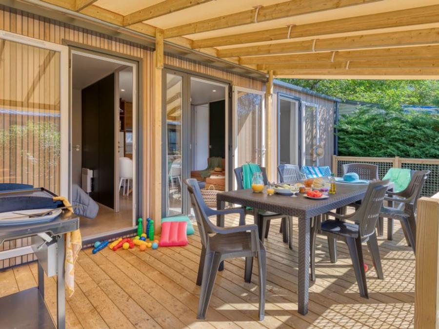 Mobilhome 4 personnes - Cottage Rubis 4 p 2 Ch 2 Sdb **** 1