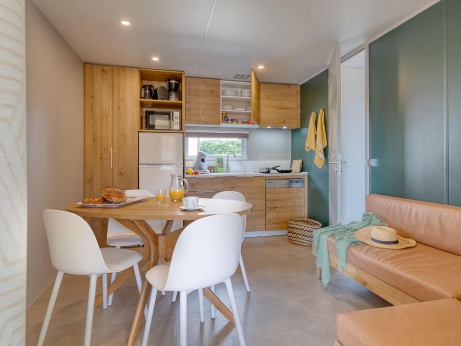 Mobilhome 4 personnes - Cottage Rubis 4 p 2 Ch 2 Sdb **** 0