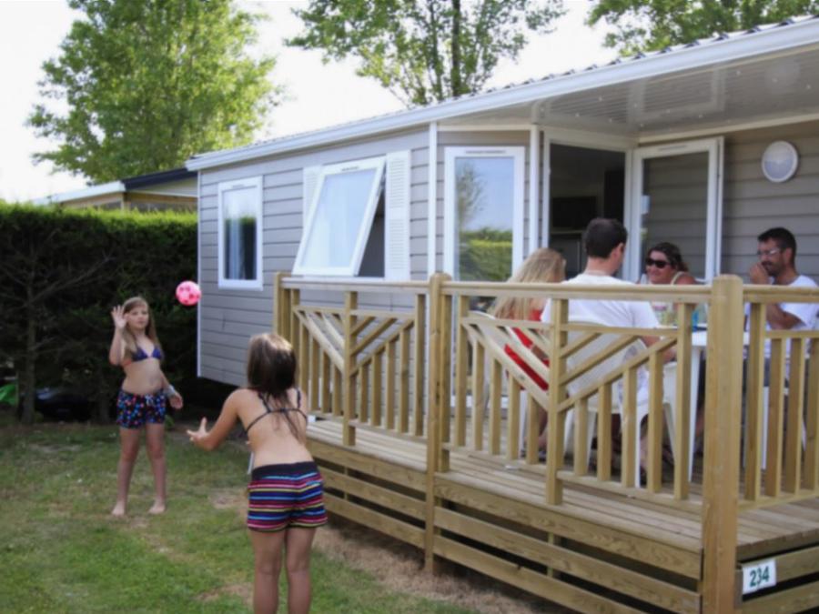 Mobilhome 4 personnes - Cottage Saphir 4 p 2 Ch 1 Sdb ** 2