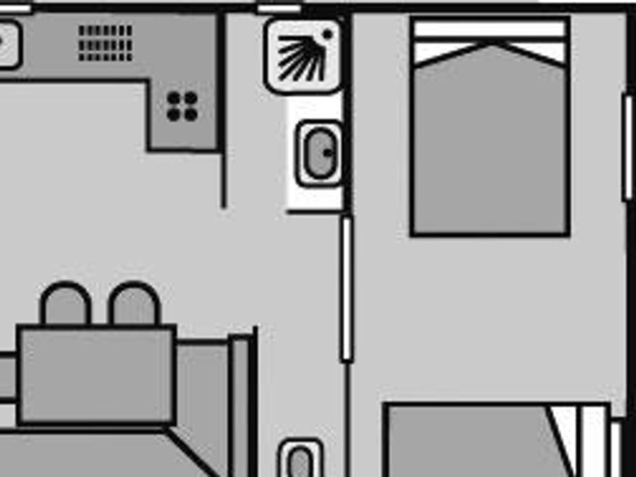 Mobilhome 4 personnes - Cottage 4