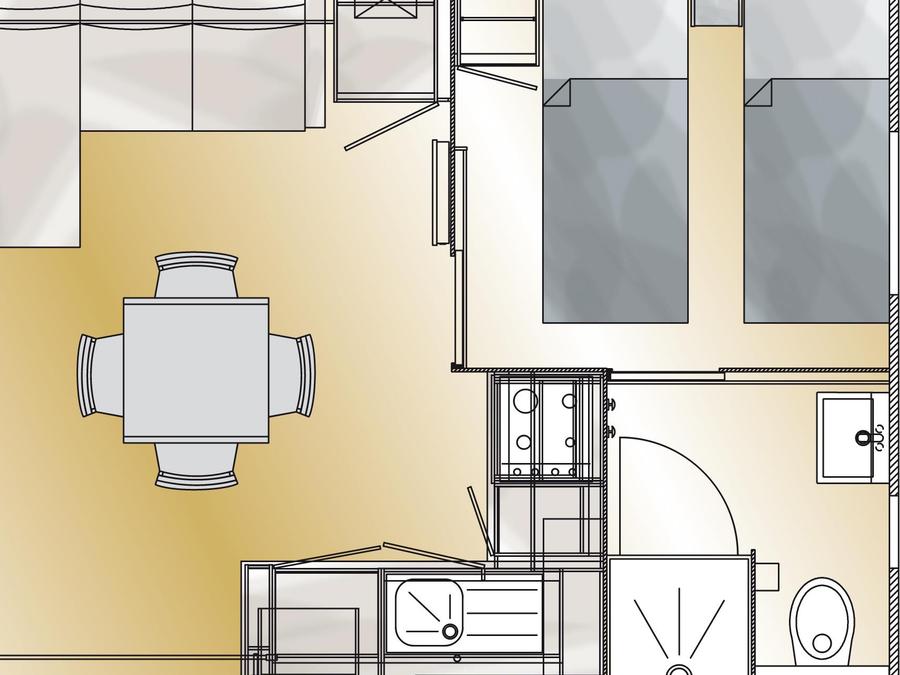 Mobilhome 4 personnes - Taos Sérénité 2