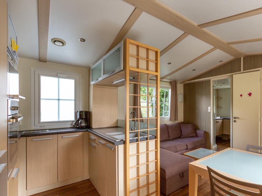 Mobilhome 4 personnes - Mobil home Privilège (2 chambres) 17