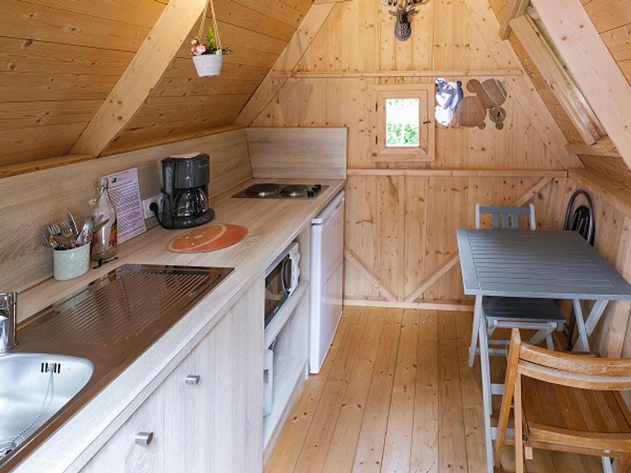 Insolite 2 personnes - Cabane la Goutte d'ô 5