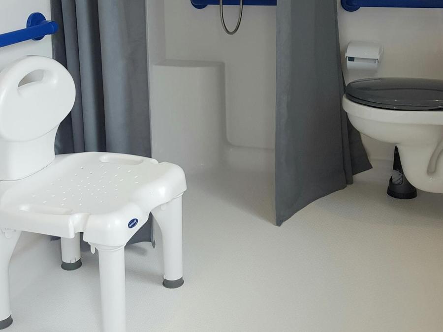 Mobilhome 4 personnes - Mobil home PMR Confort (2 chambres) adapté pour personnes à mobilité réduite 4