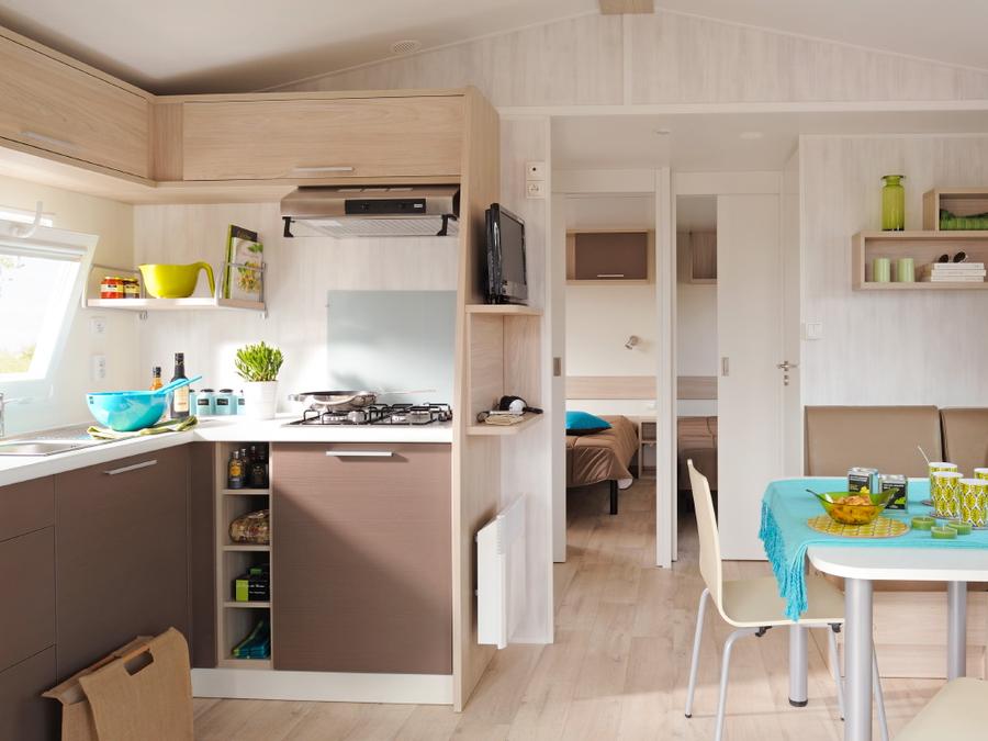 Mobilhome 4 personnes - Mobil-home Confort 27m² 2 ch (2015) 4 pers 1