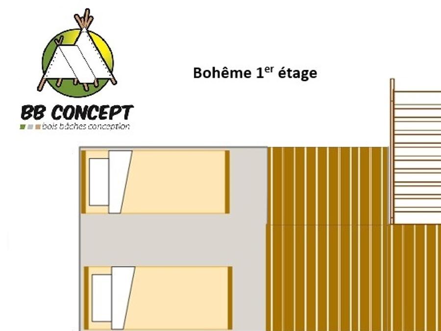 Bungalow 4 personnes - Bungalow