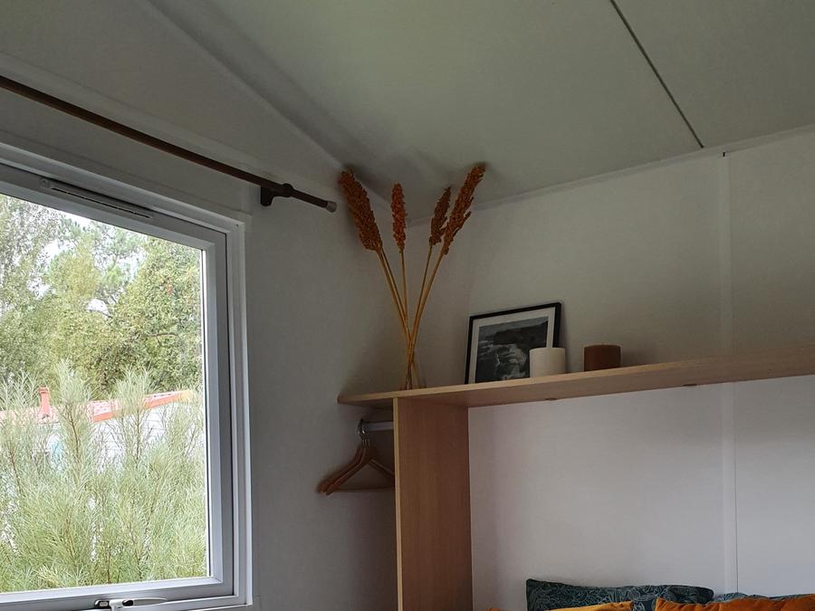Mobilhome 5 personnes - TIT'home - 21m²- 2 chambres - WC (pas de douche) 5
