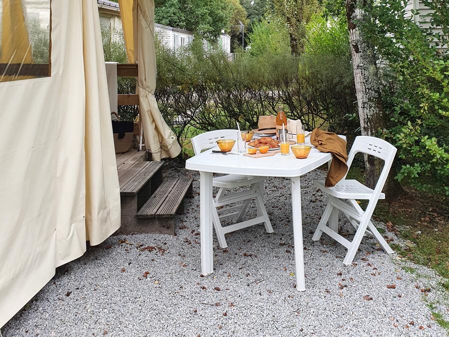 Mobilhome 5 personnes - TIT'home - 21m²- 2 chambres - WC (pas de douche) 1