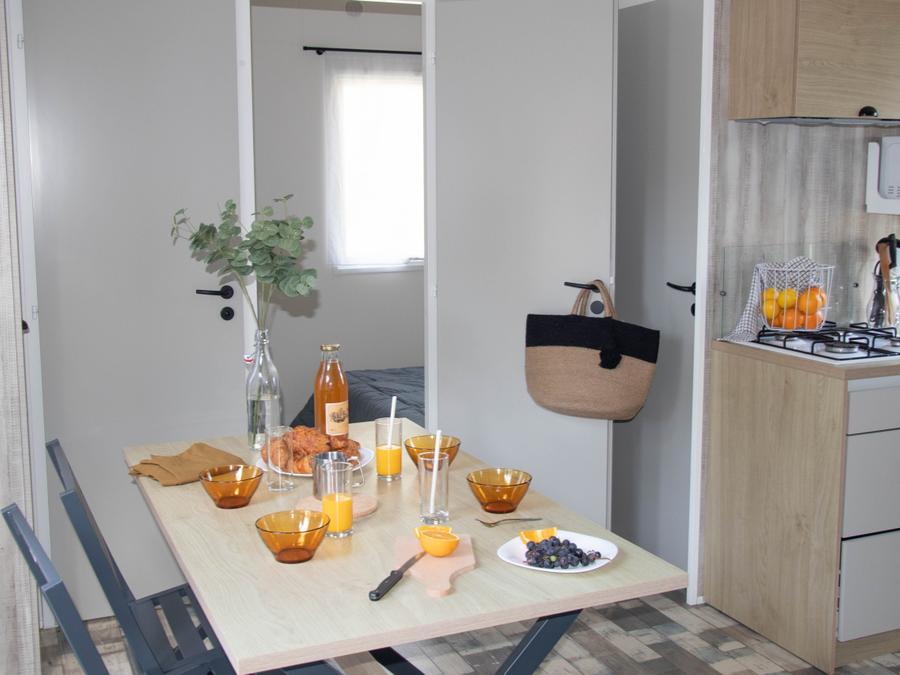 Mobilhome 4 personnes - Confort - 32m² - 2 chambres 1