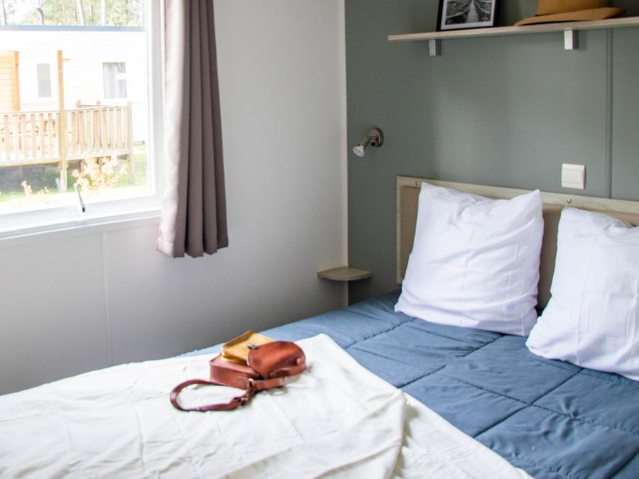 Mobilhome 4 personnes - Confort - 29m² - 2 chambres - terrasse semi couverte 1