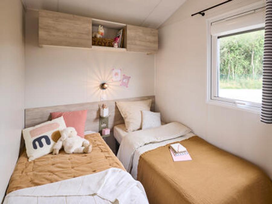 Mobilhome 4 personnes - Gamme Confort Sup 2 chambres - 31m² 2