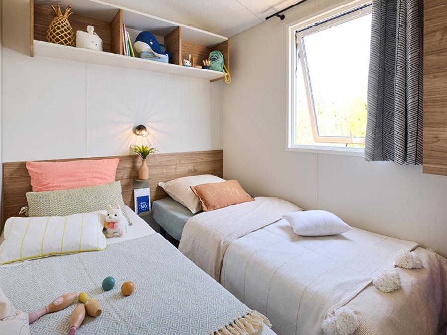 Mobilhome 6 personnes - Gamme Confort Sup 3 chambres - 33m² 2