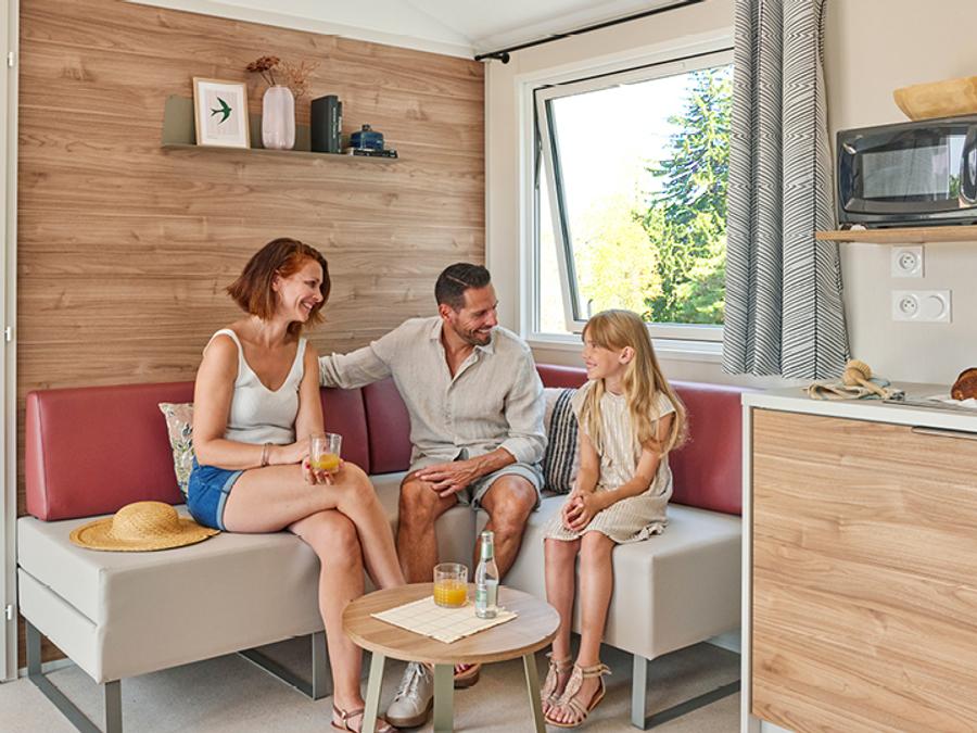 Mobilhome 6 personnes - Gamme Confort Sup 3 chambres - 33m² 1