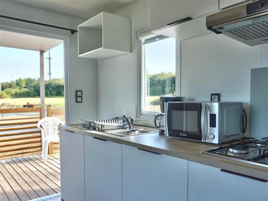 Mobilhome 4 personnes - 2 chambres. 1