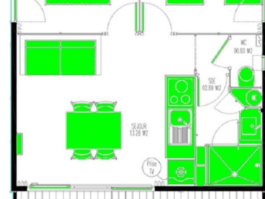 Chalet 4 personnes 4
