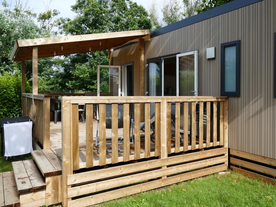 Mobilhome 6 personnes - Famille - 3 chambres - TV - LV 0