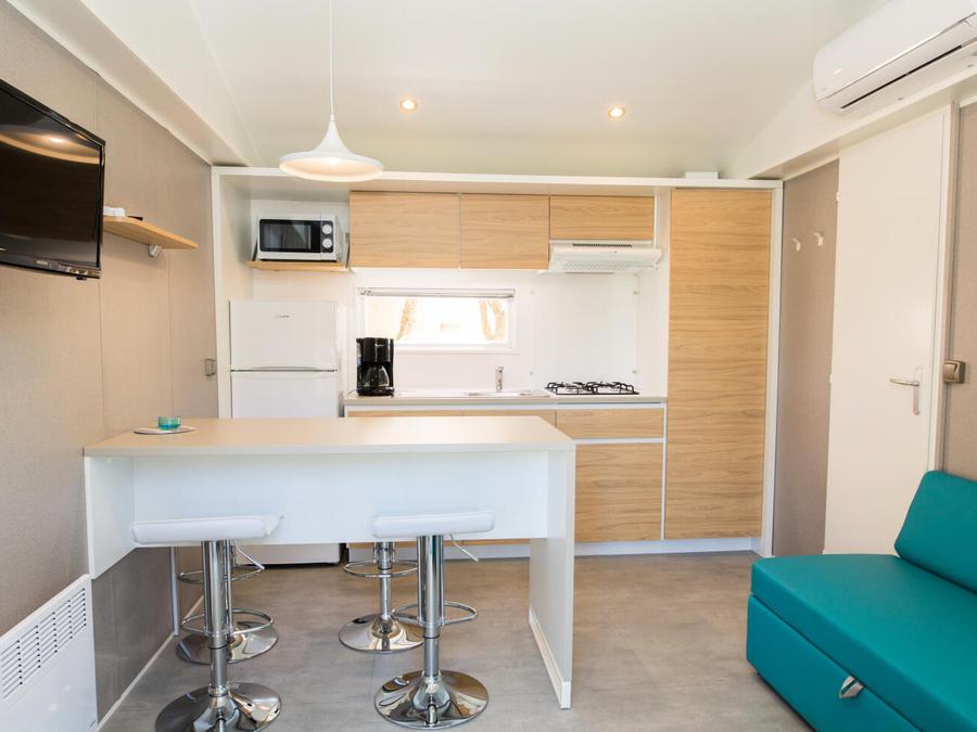 Mobilhome 6 personnes - 3 Pièces 6 Personnes Climatisé + TV (4 adultes + 2 enfants -12 ans max) (dimanche) 1