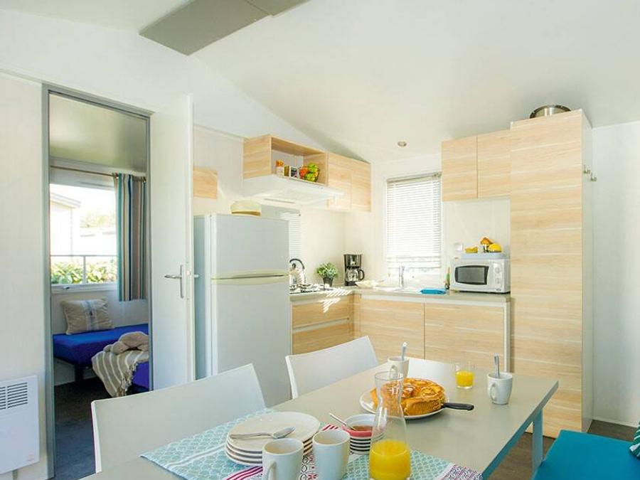 Mobilhome 4 personnes - Classic | 2 Ch. | 4 Pers. | Terrasse surélévée non couverte | Clim. 2