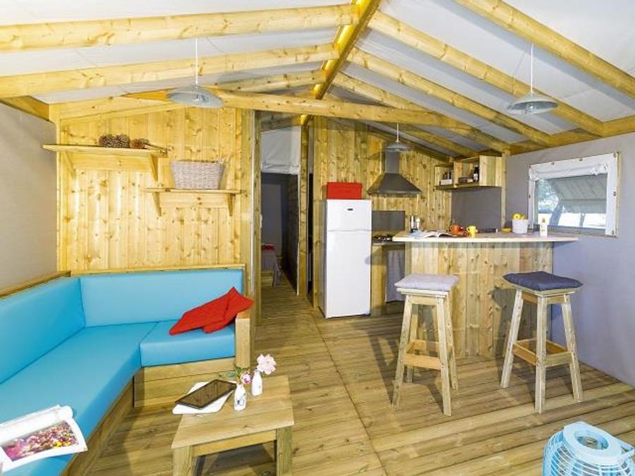 Chalet 5 personnes - Chalet sur pilotis VUE MER 32m² + terrasse 10m² 2