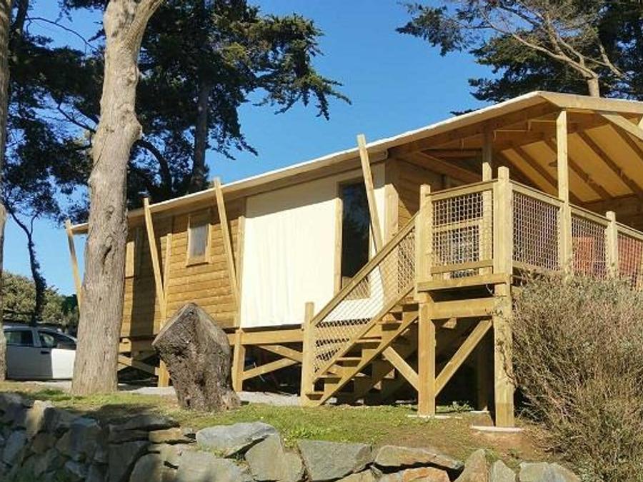 Chalet 5 personnes - Chalet sur pilotis VUE MER 32m² + terrasse 10m² 1