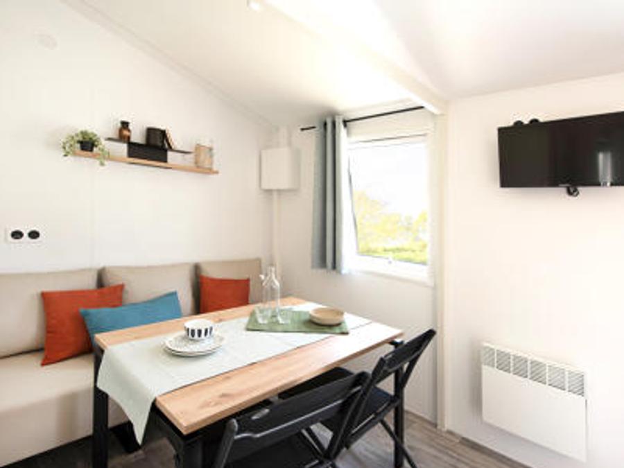 Mobilhome 2 personnes - Mobil home SOLO 20m² 1 chambre APERCU MER 2