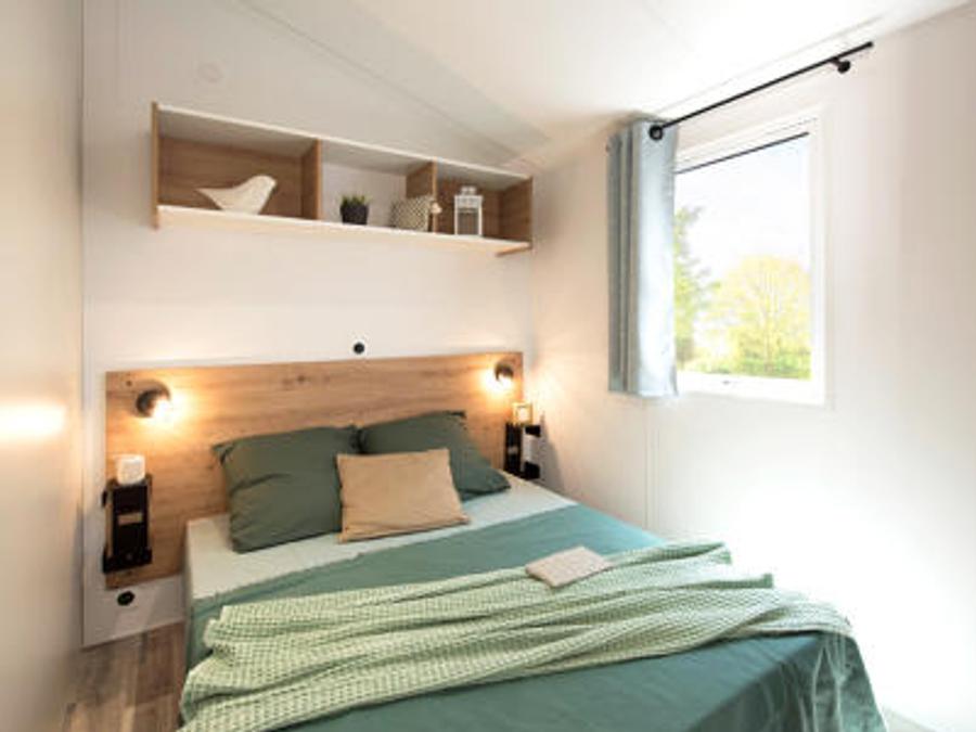 Mobilhome 2 personnes - Mobil home SOLO 20m² 1 chambre APERCU MER 3