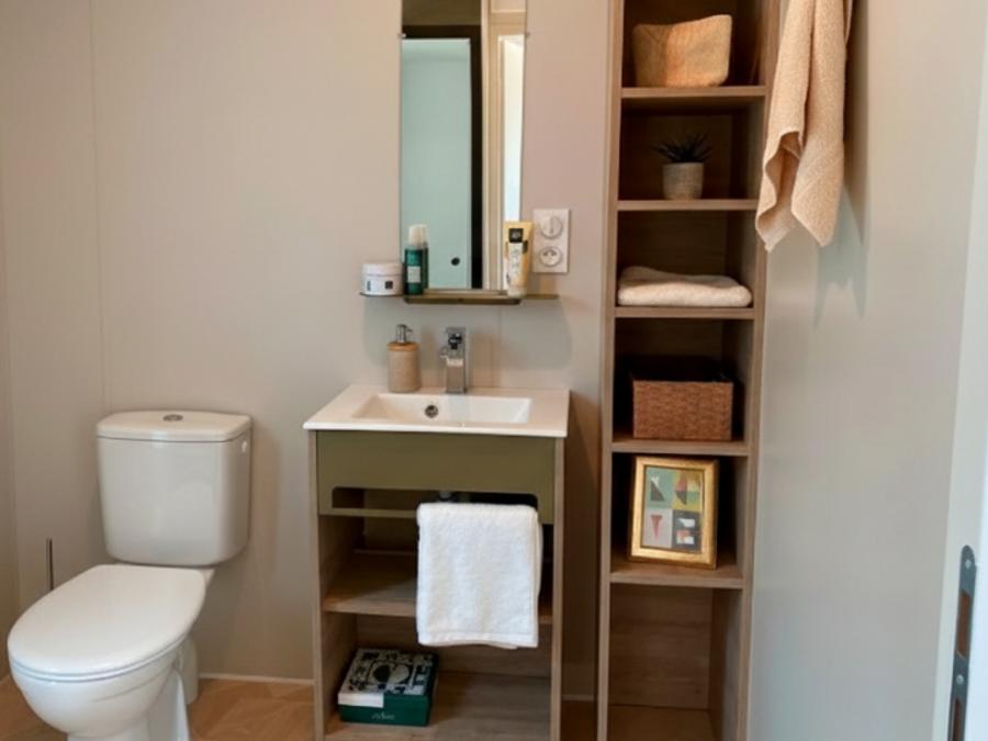 Mobilhome 2 personnes - Mobil home SOLO 20m² 1 chambre APERCU MER 4