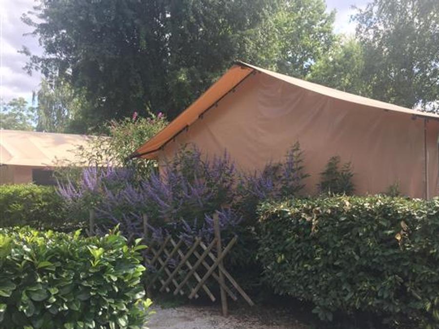 Tente en toile et en bois 5 personnes - FAMILY SANS SANITAIRES 0