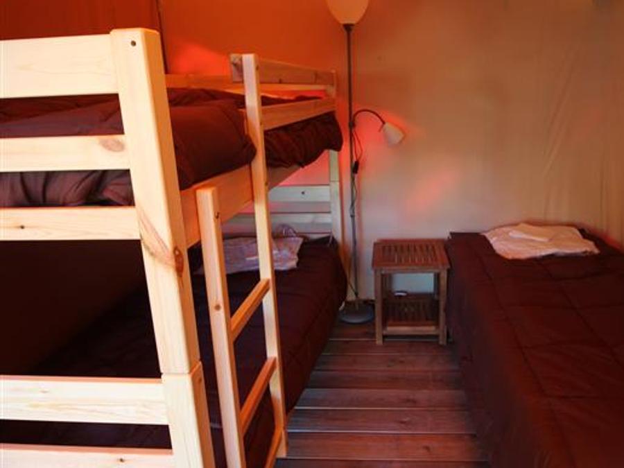 Tente en toile et en bois 5 personnes - FAMILY SANS SANITAIRES 6