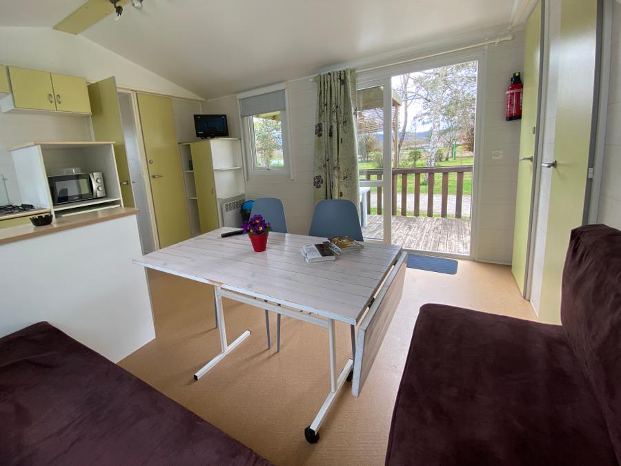 Mobilhome 4 personnes - O'hara 30m2 + terrasse 10.50m2, TV 5