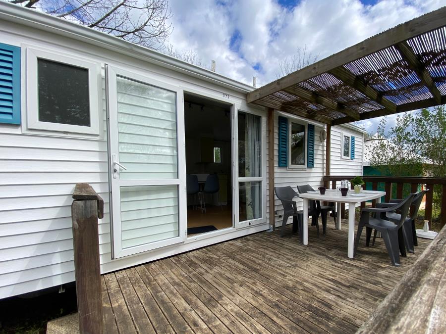 Mobilhome 4 personnes - O'hara 30m2 + terrasse 10.50m2, TV 7