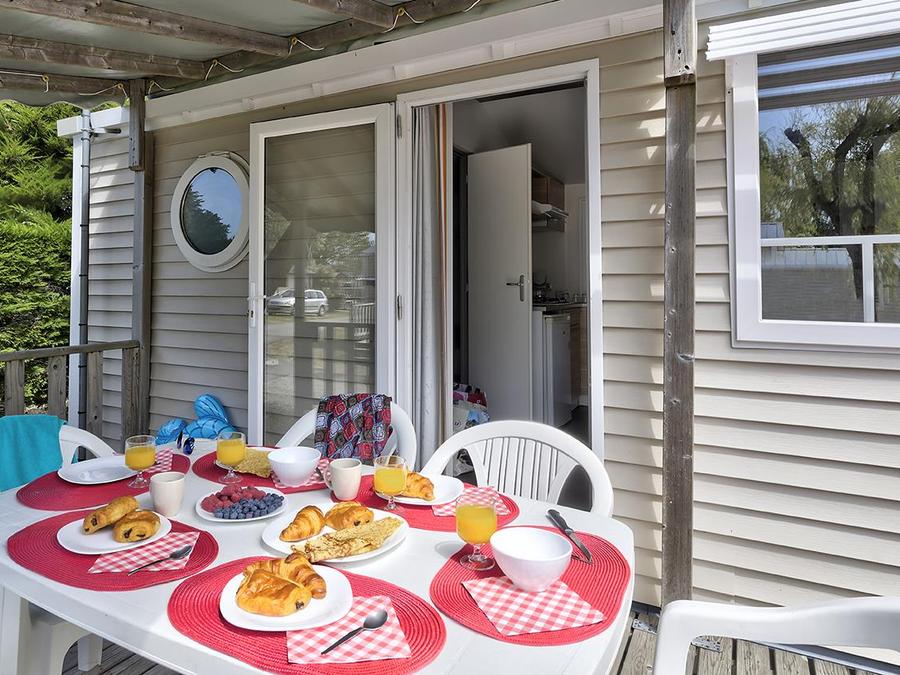 Mobilhome 6 personnes - Mobil-home Standard 31m² (3 chambres) + terrasse semi-couverte - 6 pers 1