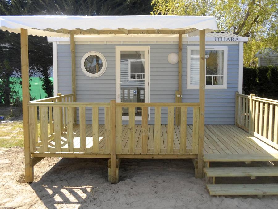 Mobilhome 2 personnes - Mobil-home Standard 18m² (1 chambre) + TV + terrasse 2 pers 0