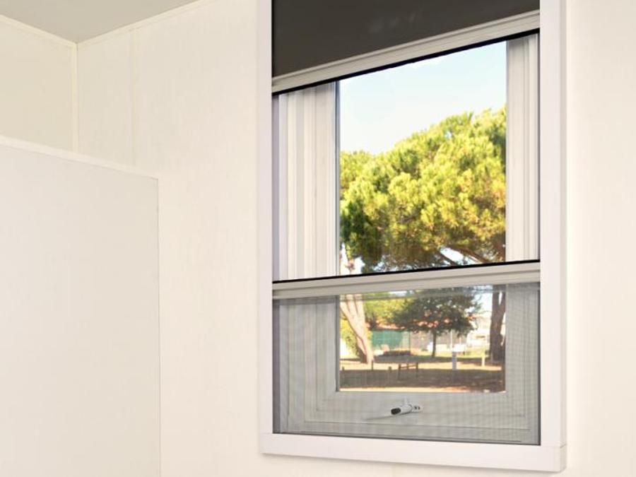 Mobilhome 6 personnes - Homeflower Premium 35m² (3 chambres) + CLIM + terrasse semi-couverte + TV + draps + serviettes 6 pers. 5