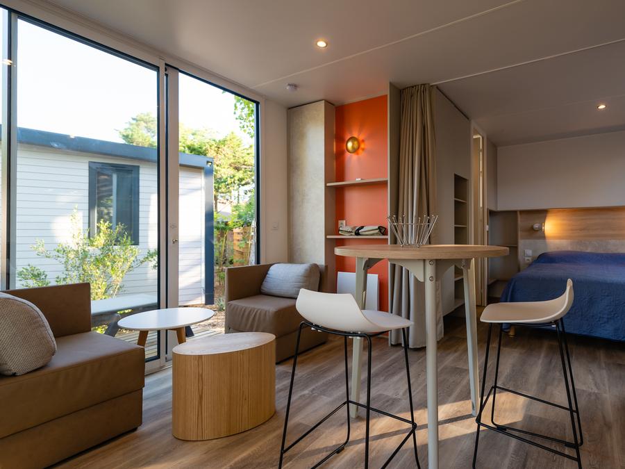 Mobilhome 2 personnes - 08 - KEYWEST LUXE 1 CH 1 SDB - Muscat 5