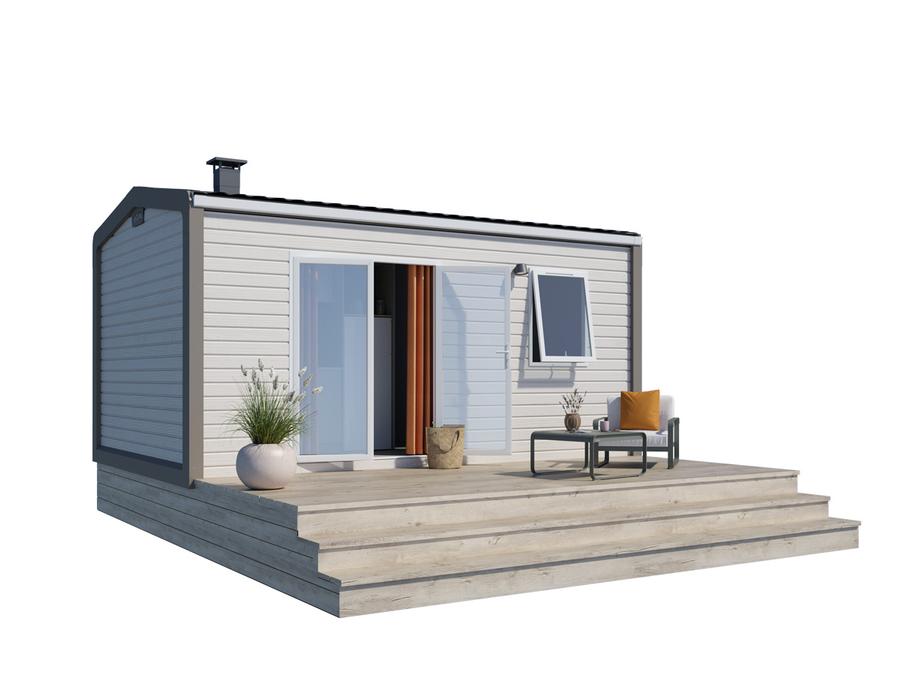 Mobilhome 2 personnes - Lodge Charme 1 chambre - Nouveauté 2024 3