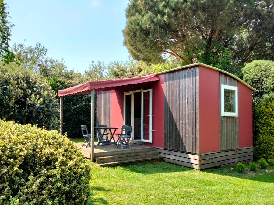 Mobilhome 4 personnes - ELITE TOILE ET BOIS, Sans sanitaires 0