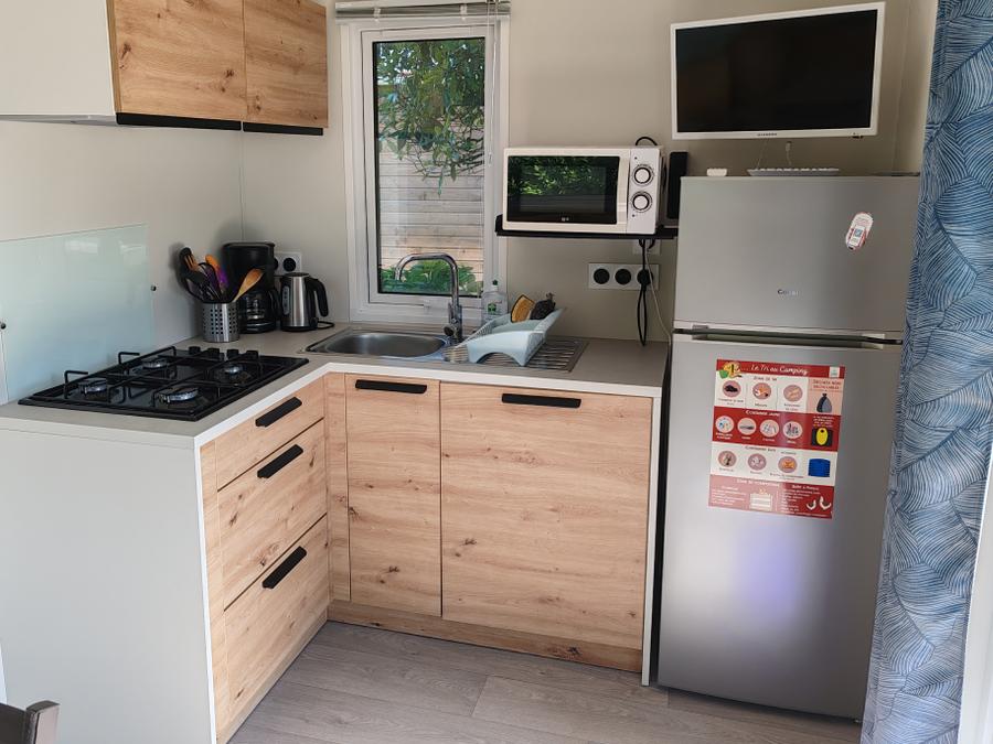 Mobilhome 4 personnes - Bergame 23m² - 2 chambres 7
