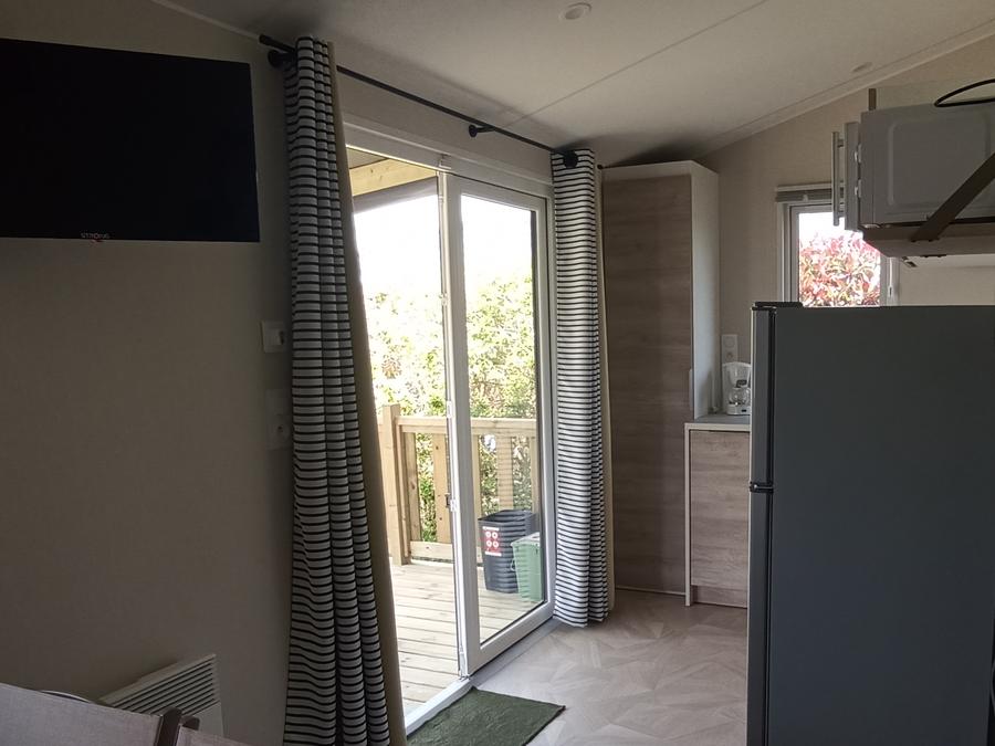 Mobilhome 2 personnes - Studio 20m² - 1 chambre 1 lit double 8