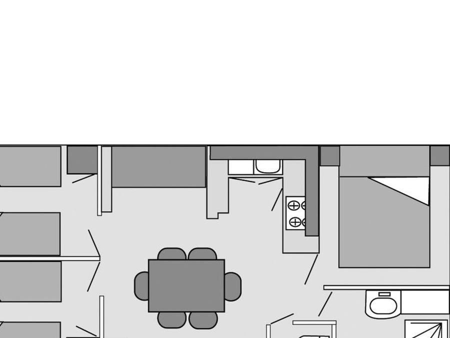 Mobilhome 6 personnes - TAMARIS 4
