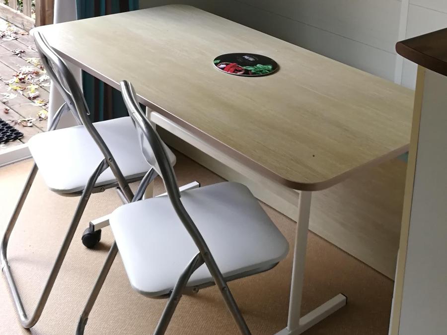 Mobilhome 6 personnes - Mobilhome DUO - 2 chambres, 2 salles de bain, 2 WC, 1 canapé-lit, lave vaisselle, 43,5m² terrasse comprise 1/6 pers 2